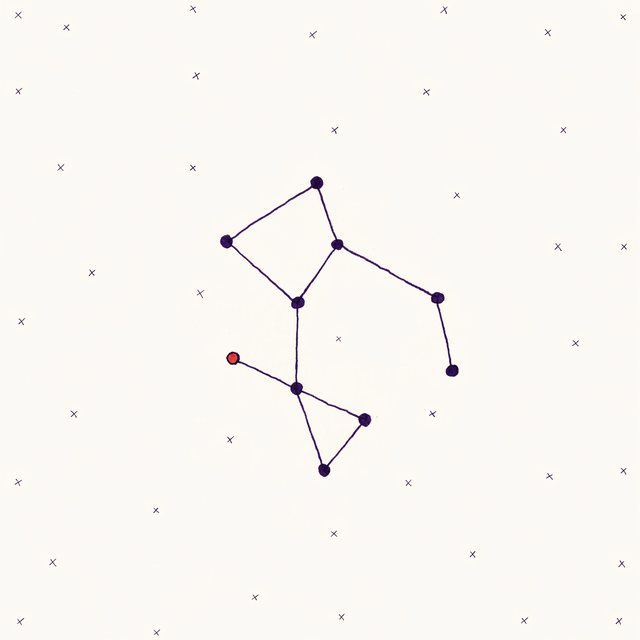 星座の線画